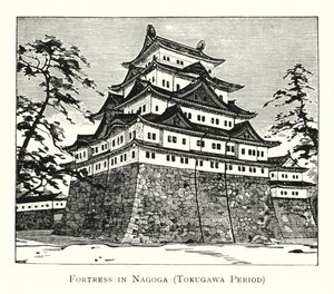 Fortress in Nagoga, Tokugawa Period by Japanese School