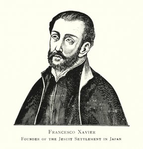 Francesco Xavier, Founder of the Jesuit Settlement in Japan by Japanese School