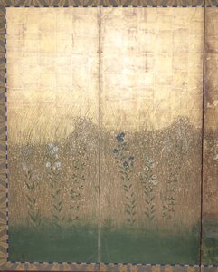 Moon in Musashi Plain by Japanese School