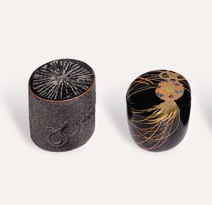 Nakatsugi Tea Caddy and Natsume Tea Caddy, Edo Period
