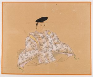 One of the Sanjurokkasen, album leaf