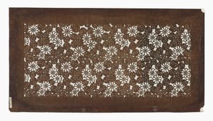 Paper Stencil (Katagami), Late 19th Century