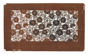Paper stencil (katagami), late 19th century