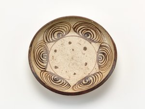 Serving dish with 