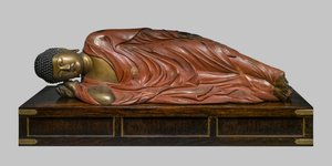 Shakyamuni Entering Nirvana by Japanese School