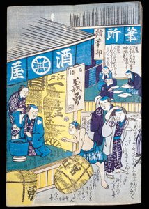 Shops in Edo