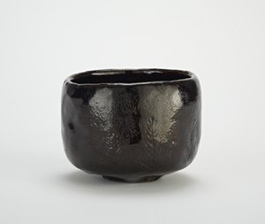Tea Bowl with Design of Seedling Pines, Named 