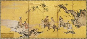 The Seven Sages of the Bamboo Grove, Kan? school