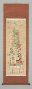 Ukiyoye Scene, early 19th century