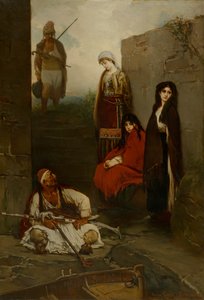 Captives (Captive Montenegrin Women) by Jaroslav Cermak
