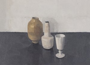 Still Life with Three Objects, 2024