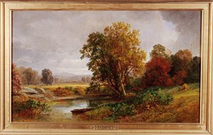 Autumn Landscape by Jasper Francis Cropsey