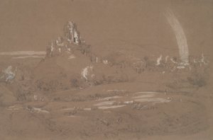 Corfu Castle and Town from the Cromwell Trenches