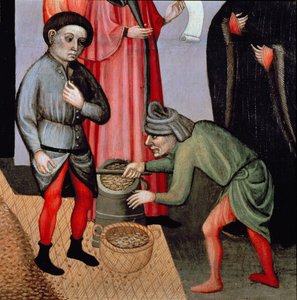 The Miraculous Multiplication of the Grain (detail)