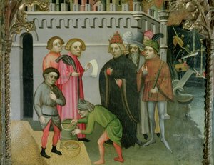 The Miraculous Multiplication of the Grain (detail) by Jaume Cabrera