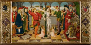 The Flagellation by Jaume Huguet