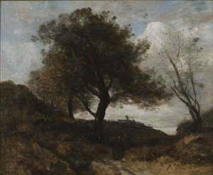 Souvenir of Normandy by Jean-Baptiste-Camille Corot