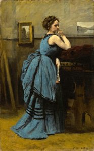 Lady in Blue