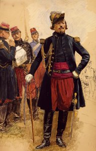 Commander of the French Troops in the Crimea by Jean Baptiste Edouard Detaille