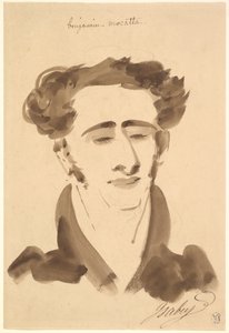 Portrait of Benjamin Mocatta (1802–1865) by Jean-Baptiste Isabey