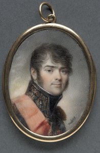 Portrait of Henri Gratien, Comte Bertrand by Jean-Baptiste Isabey