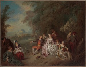 Pastoral Concert by Jean-Baptiste Joseph Pater