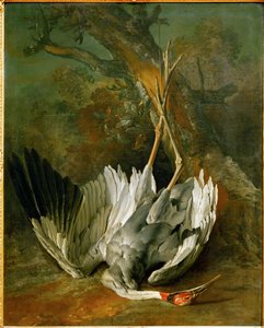 The Dead Crane by Jean-Baptiste Oudry