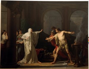 Iphigenie and Oreste in Tauride by Jean Baptiste Regnault