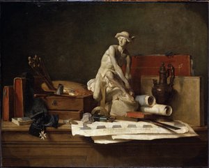 Still Life with Attributes of the Arts
