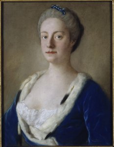 Portrait of Maria Doublet van Groenstein, Lady Holdernesse by Jean-Étienne Liotard