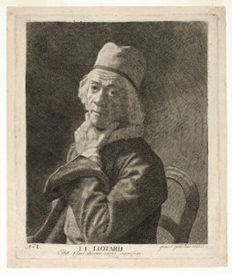The Small Self-Portrait by Jean-Étienne Liotard