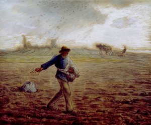 The Sower by Jean-Francois Millet