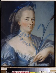 Water. Portrait of Countess Praskovie Alexandrovna Bruce