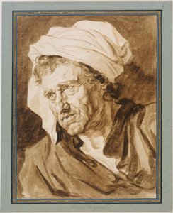 Head of a Man with a White Turban