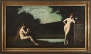 Eglogue, ca. 1879 by Jean Jacques Henner