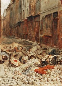 Barricade in the Mortellerie, Paris