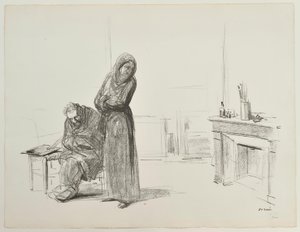 [Figures in a Studio] by Jean-Louis Forain