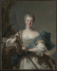 Portrait of a Woman as Diana by Jean-Marc Nattier