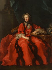 Portrait of Queen Maria Leszczyńska by Jean-Marc Nattier