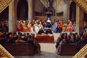 The assembly of the Estates-General, April 10, 1302