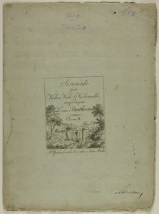 Serenade for Violin, Viola and Cello, composed by Ludwig von Beethoven by Jean Andre