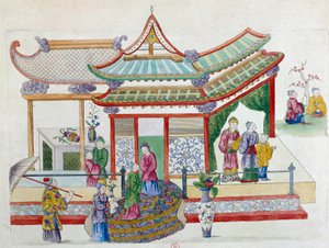 Scene in a garden