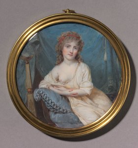 Portrait of a Woman Reclining on a Sofa, c. 1804