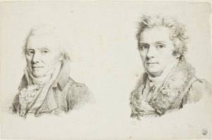 Self-Portrait in a Dark Cloth Coat and Self-Portrait in a Fur-Collared Coat