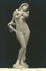 Eve and the serpent