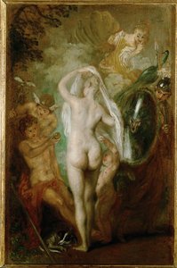 The Judgment of Paris by Jean-Antoine Watteau