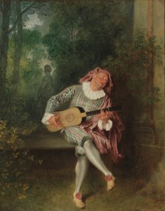 Mezzetin by Jean Antoine Watteau