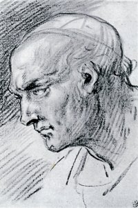 Study of a head, 1913