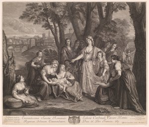 Moses Found by Jean Audran