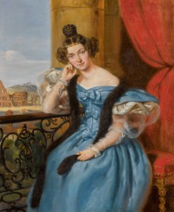 Portrait of Ekaterina Nikolaevna Meshcherskaya, née Karamzina